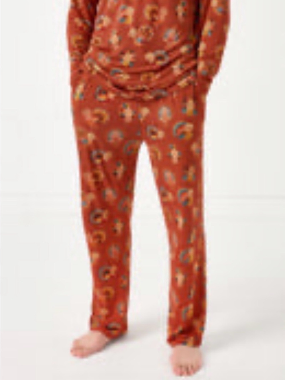 Little Sleepies Grateful Gobbles Men’s Pajama Pants XXL Retired